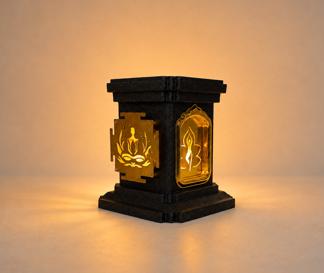 Suvarna Deep Handcrafted Lamp